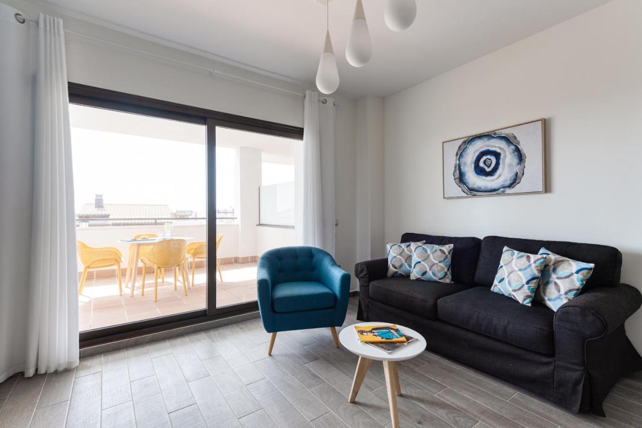 Homeforguest Apartamento En Residencia De Lujo Con Terraza Y Piscina La Guirra ภายนอก รูปภาพ